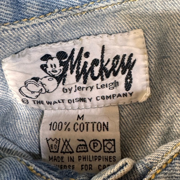 Vintage Mickey & Co. by Jerry Leigh Denim Jacket Medium - Picture 4 of 9